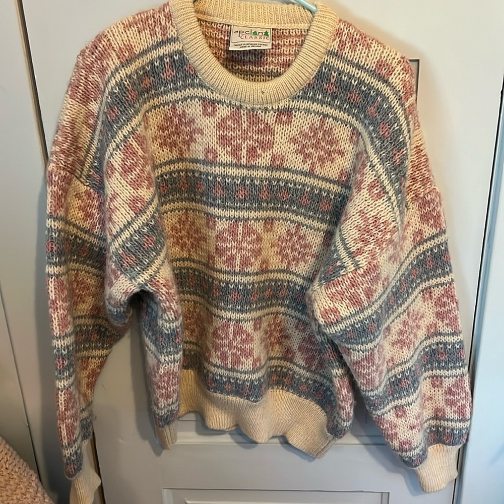 Vintage Wool Oversized Sweater